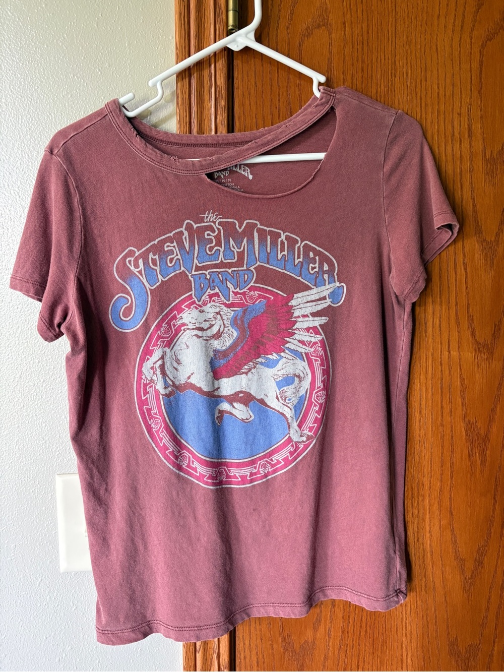 Mauve Graphic Short Sleeve Tee